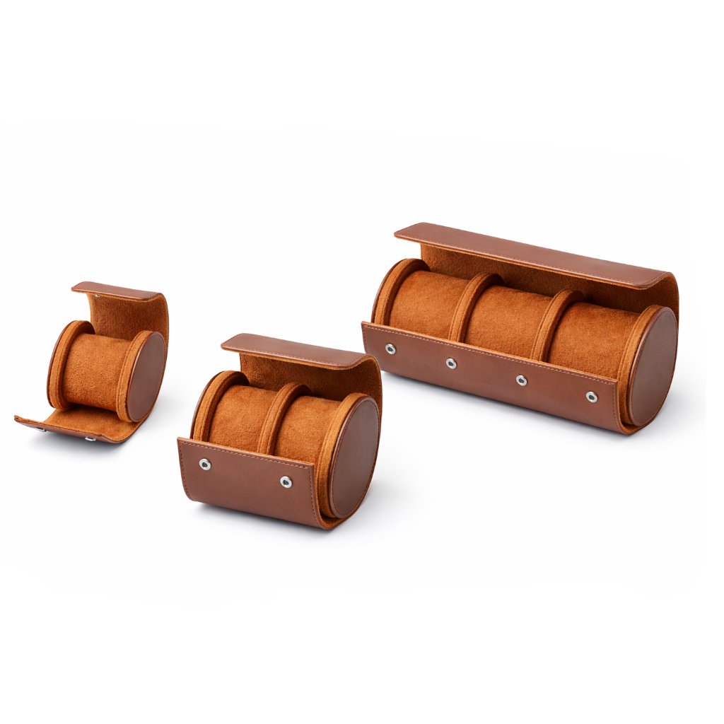 Travel Brown Leather Case