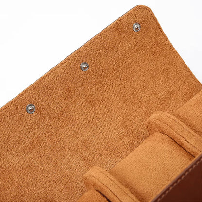 Travel Brown Leather Case