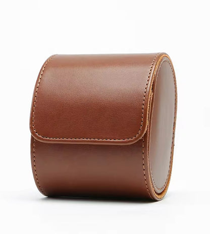 Travel Brown Leather Case